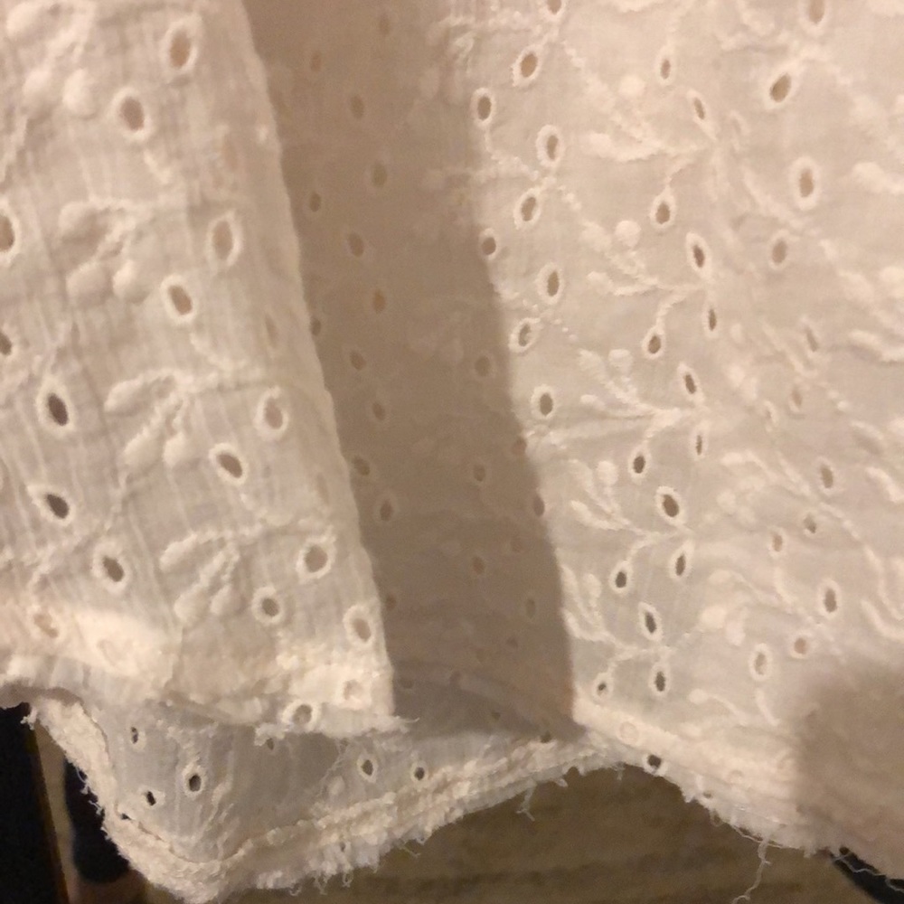 NWT Free People Darcy Eyelet Blouse - Picture 8 of 13